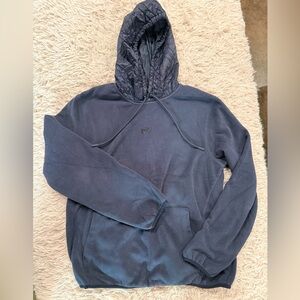 Fabletics The Pine Hoodie Navy unisex - fits Women’s Large- Men’s- Medium